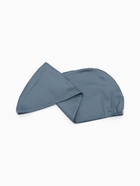 Чалма - тюрбан для волос MINAKU, 25×68 см, тенсель, синяя - Фото 4