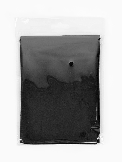 Фетр мягкий 1.3 мм, 20×15 см, чёрный