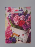 Пакет "Весенние краски", полиэтиленовый с вырубной ручкой, 29 х 40 см, 35 мкм  (артикул 10962339)  большой выбор товаров оптом и в розницу по низким ценам с доставкой