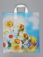 Пакет "Цветочная история", полиэтиленовый с петлевой ручкой, 38 х 42 + 3 см, 37 мкм  (артикул 10962425)  большой выбор товаров оптом и в розницу по низким ценам с доставкой