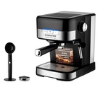 Кофеварка BRAYER 1113BR, рожковая, 1100 Вт, 1.5 л, 20 бар, автоматический капучинатор, чёрная - Фото 12