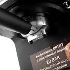 Кофеварка BRAYER 1113BR, рожковая, 1100 Вт, 1.5 л, 20 бар, автоматический капучинатор, чёрная - Фото 9