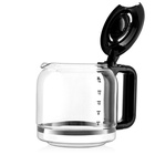 Кофеварка  BRAYER 1124BR, капельная, 900 Вт, 1.8 л, поддержание t, LED-дисплей, черная - фото 809493822