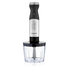 Блендер погружной BRAYER 1244BR, 800 Вт, 4 насадки, стакан 700 мл, чаша 500 мл, чёрный - Фото 3