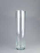 УЦЕНКА Ваза "Иберетта-1" 50х12см, 4,65л прозрачная - Фото 1