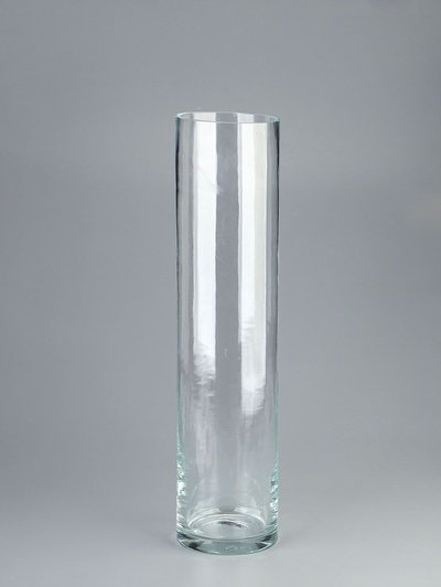 УЦЕНКА Ваза "Иберетта-1" 50х12см, 4,65л прозрачная