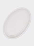 Поднос «Иллюзия бамбука», овальный, пластик, 38.5×25.5×4 см, белый, бежевый - Фото 4