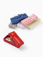 Набор коробочек подарочных 6 шт. под браслет, кулон, цепочку,12×4.3×2.5 см, (полезная часть 11.5×4 см), цвет МИКС - Фото 1