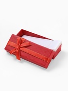 Набор коробочек подарочных 6 шт. под браслет, кулон, цепочку,12×4.3×2.5 см, (полезная часть 11.5×4 см), цвет МИКС - Фото 4