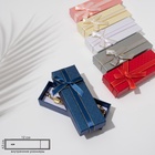 Набор коробочек подарочных 6 шт. под браслет, кулон, цепочку,12×4.3×2.5 см, (полезная часть 11.5×4 см), цвет МИКС - Фото 7