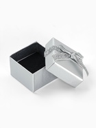 Набор коробочек под кольцо 6 шт. «Сияние», 5×5 см, (полезная часть 4.5×4.5 см), цвет серебро - Фото 3