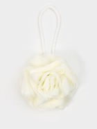 Мочалка для тела Доляна «Роза», 50 г, белая  (артикул 10943806)  большой выбор товаров оптом и в розницу по низким ценам с доставкой