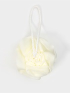 Мочалка для тела Доляна «Роза», 50 г, белая - Фото 4