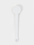 Щётка банная на ручке Доляна, массажёр, 35×7 см, белая - Фото 2