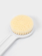 Щётка банная на ручке Доляна, массажёр, 35×7 см, белая - Фото 3