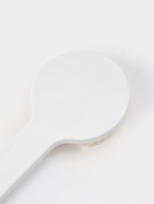 Щётка банная на ручке Доляна, массажёр, 35×7 см, белая - Фото 4