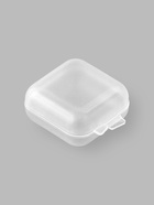 Бокс для хранения мелочей, 3.5×3.5×1.8 см, пластиковый, прозрачный - Фото 2