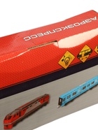 УЦЕНКА Аэроэкспресс пластик свет-звук 30см, инерц, AIRSHUTTLE-30PL-RD - Фото 5