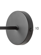 Бра Lucety GLB-IL-86995-1W, E14, 60 Вт, металл, основание чёрное - Фото 4