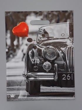 Пакет подарочный «Раритет», полиэтиленовый с вырубной ручкой, 40×31 см 60 мкм