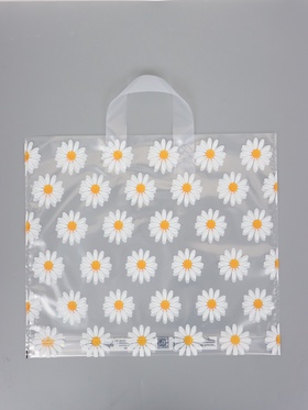 Пакет подарочный «Летняя нотка», полиэтиленовый с петлевой ручкой, 34×40 см, 70 мкм