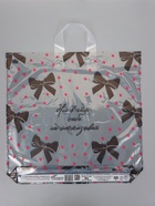 Пакет подарочный «Милые бантики», полиэтиленовый с петлевой ручкой, 42×44 см 70 мкм - Фото 2