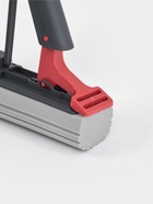 Швабра PVA со складным отжимом, стальной 2-х секционный черенок, высота 115 см, чёрно-красная 10960204