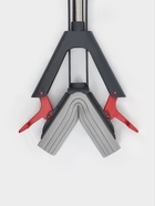 Швабра PVA со складным отжимом, стальной 2-х секционный черенок, высота 115 см, чёрно-красная 10960204