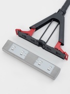 Швабра PVA со складным отжимом, стальной 2-х секционный черенок, высота 115 см, чёрно-красная - Фото 5