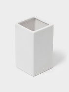 УЦЕНКА Набор для ванной «Лодж», 3 предмета (мыльница, дозатор для мыла, стакан), белая - Фото 3