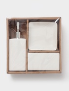 УЦЕНКА Набор для ванной «Лодж», 3 предмета (мыльница, дозатор для мыла, стакан), белая - Фото 8