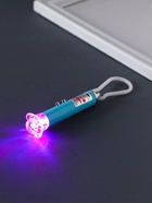Фонарик - лазер брелок для ключей на карабине «Цветок», пастель, 2.5×2.5×8 см, МИКС - Фото 7