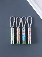 Фонарик - лазер брелок для ключей на карабине «Чёрточки», 2 диода, пастель, 1.5×1.5×7 см, МИКС  (артикул 10961587)  большой выбор товаров оптом и в розницу по низким ценам с доставкой