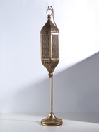 Подсвечник на 1 свечу «Арабская ночь», металл под золото с белой патиной, d=9.5 см, 19×19×108 см  (артикул 10962082)  большой выбор товаров оптом и в розницу по низким ценам с доставкой
