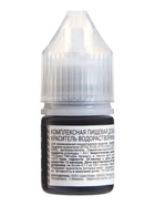 Краситель пищевой водорастворимый, элегантный чёрный, 10 мл  (артикул 10986276)  большой выбор товаров оптом и в розницу по низким ценам с доставкой