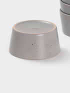 УЦЕНКА Набор салатников 4 шт. Доляна 14.5×7 см «Гранит» серый в крапинку - Фото 5