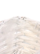 Корзина плетёная для хранения, 37×15×10 см, лоза, белая  (артикул 10985177)  большой выбор товаров оптом и в розницу по низким ценам с доставкой