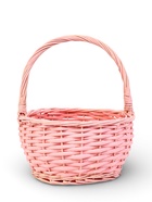 Корзина плетёная для хранения Vite, с ручкой, розовая, набор 2 шт. - Фото 2