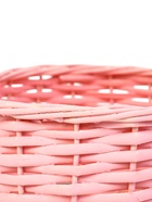 Корзина плетёная для хранения Vite, с ручкой, розовая, набор 2 шт. - Фото 5