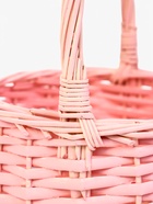 Корзина плетёная для хранения Vite, с ручкой, розовая, набор 2 шт. - Фото 6