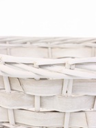 Корзина плетёная для хранения Alba, с ручкой, белая, набор 2 шт.  (артикул 10985181)  большой выбор товаров оптом и в розницу по низким ценам с доставкой