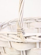 Корзина плетёная для хранения Alba, с ручкой, белая, набор 2 шт.  (артикул 10985181)  большой выбор товаров оптом и в розницу по низким ценам с доставкой