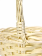 Корзина плетёная для хранения Rama, с ручкой, бежевая, набор 3 шт. - Фото 6