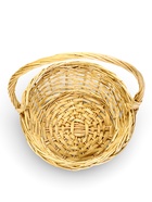 Корзина плетёная для хранения Fibre, с ручкой, бежевая, набор 3 шт.  (артикул 10985185)  большой выбор товаров оптом и в розницу по низким ценам с доставкой