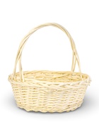 Корзина плетёная для хранения Acacia, с ручкой, бежевая, набор 3 шт.  (артикул 10985186)  большой выбор товаров оптом и в розницу по низким ценам с доставкой