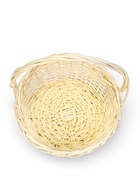 Корзина плетёная для хранения Acacia, с ручкой, бежевая, набор 3 шт.  (артикул 10985186)  большой выбор товаров оптом и в розницу по низким ценам с доставкой