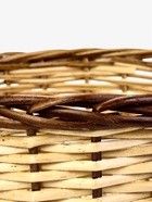 Корзина плетёная для хранения Avana, с ручкой, бежево-коричневая, набор 3 шт. - Фото 5