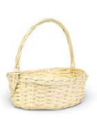 Корзина плетёная для хранения Liana, с ручкой, бежевая, набор 3 шт.  (артикул 10985191)  большой выбор товаров оптом и в розницу по низким ценам с доставкой