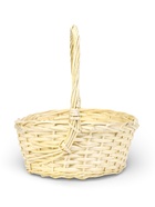 Корзина плетёная для хранения Liana, с ручкой, бежевая, набор 3 шт.  (артикул 10985191)  большой выбор товаров оптом и в розницу по низким ценам с доставкой