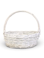 Корзина плетёная для хранения Vara, с ручкой, белая, набор 3 шт.  (артикул 10985192)  большой выбор товаров оптом и в розницу по низким ценам с доставкой